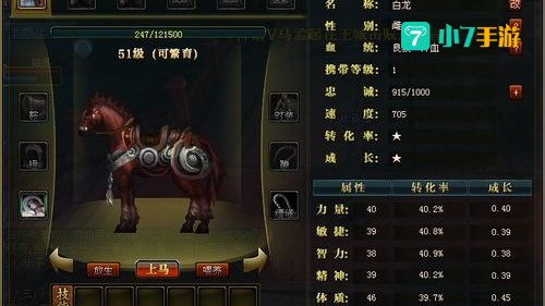 御龙在天马匹怎么获得